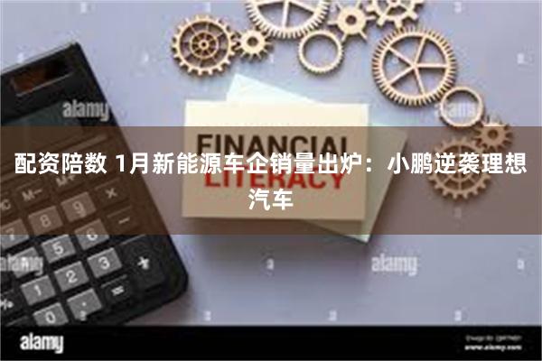 配资陪数 1月新能源车企销量出炉：小鹏逆袭理想汽车